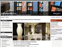Tablet Screenshot of glasmosaik-shop.de